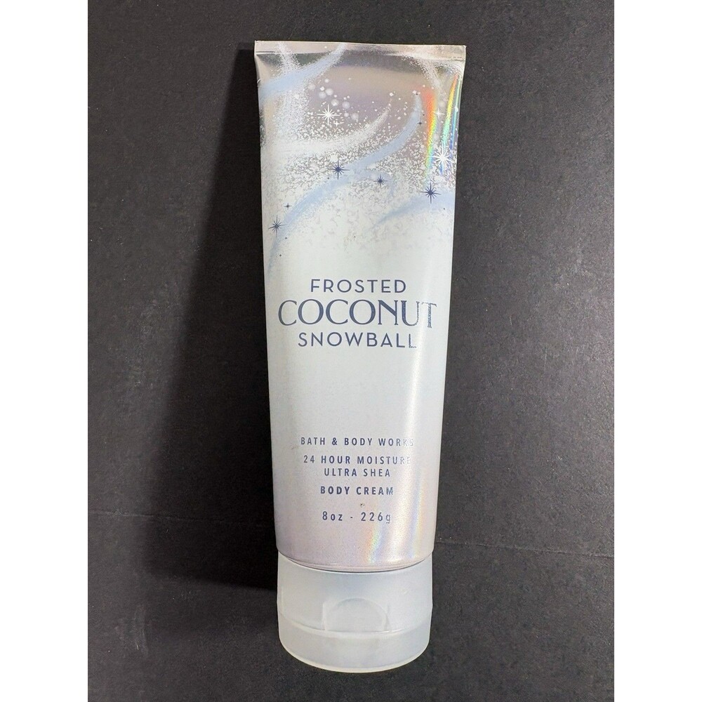 Bath & Body Works Frosted Coconut Snowball Ultra Shea Body Cream 8 oz
